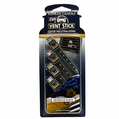 Yankee Candle Berrylicious Vent Stick 4 pack