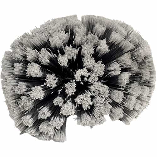 259670 Erie Brush All Arounder Gray Bristle Brush