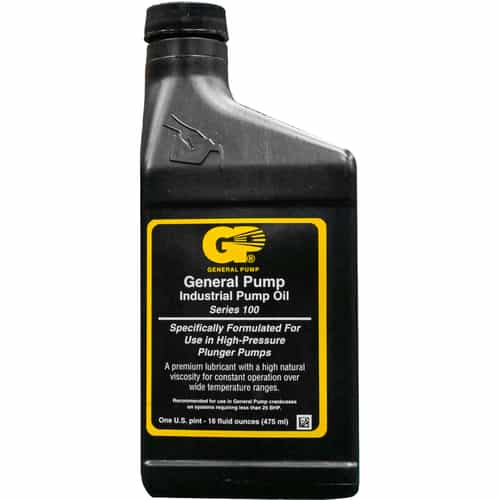 one bottle of general pump 100 series oil