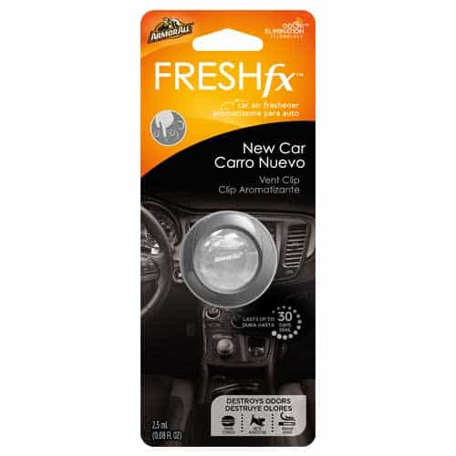armor all freshfx new car vent clip air freshener