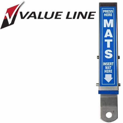 Floor Mat Clamp Blue MHSSBL